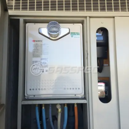 施工後の給湯器（ノーリツ GT-2460SAWX-T BL）