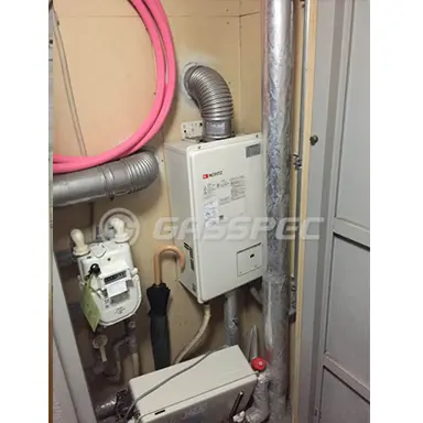 施工前の給湯器（GQ-1612WE-FFA）