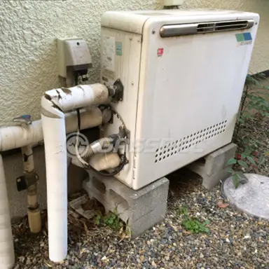交換前の給湯器（ノーリツ GT-243AR）