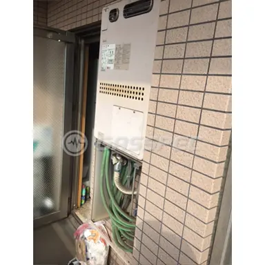 施工前の暖房熱源機