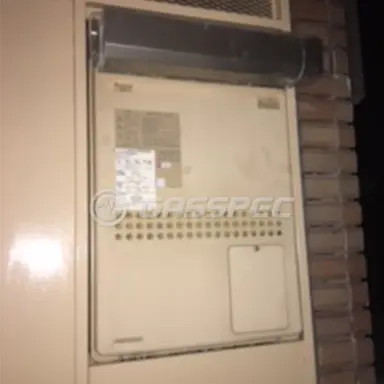 施工前の暖房熱源機