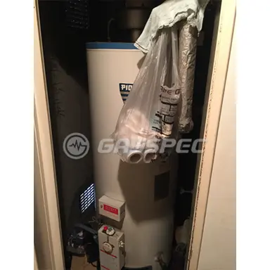 交換前の給湯器（GC-160-E）