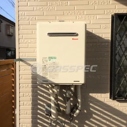 施工後の給湯器（リンナイ RUF-A2405SAW(A)）