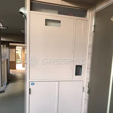 施工前の給湯器