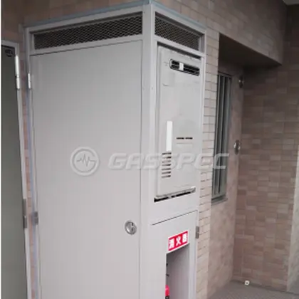 施工前の暖房熱源機（RUFH-V2400AW2-3）