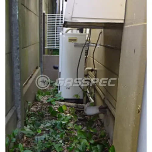 交換前の給湯器（ノーリツ GT-2027SARX）