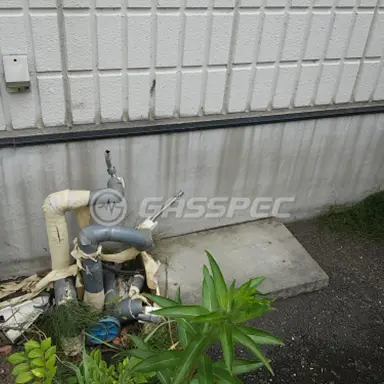 交換前の給湯器