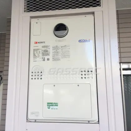 施工後の暖房熱源機（ノーリツ GTH-CV2450AW3H-1 BL）