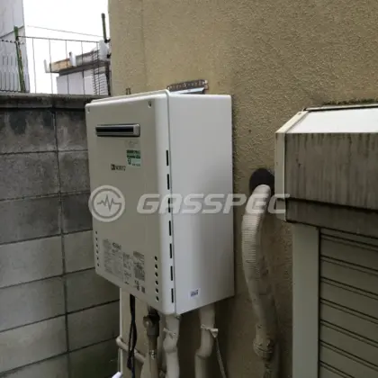 施工後の給湯器（ノーリツ GT-C246SAWX BL）