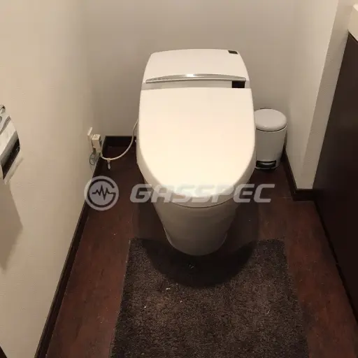 交換前のトイレ（TOTO CS991B　TCF9921）