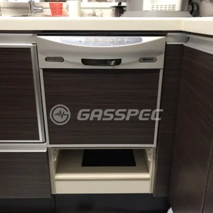 施工前のビルトイン食洗機（RKW-V45A-SV）