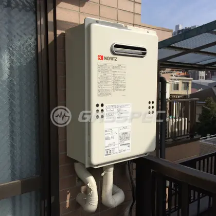 施工後の給湯器（ノーリツ GQ-1639WE）