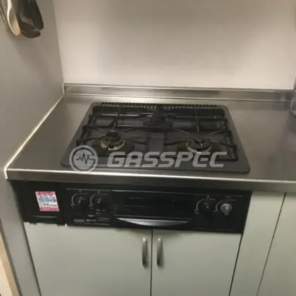 施工前のビルトインガスコンロ（RSG631A0RHK）