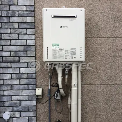 施工後の給湯器（ノーリツ GT-C206SAWX BL）