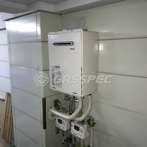 交換後の給湯器（リンナイ RUF-A2405SAW(A)）