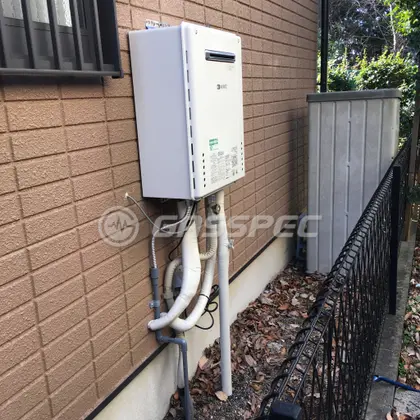 施工後の給湯器（ノーリツ GT-C206SAWX BL）