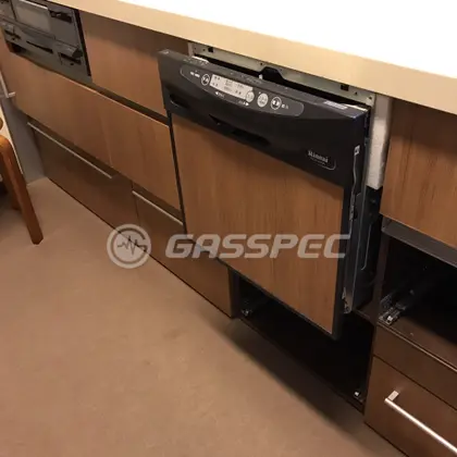 施工前のビルトイン食洗機（RSW-V45A）