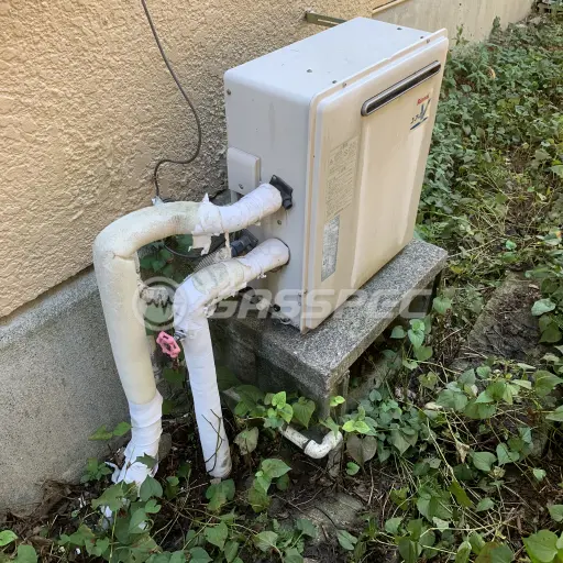 交換前の給湯器（リンナイ RFS-A200SA）