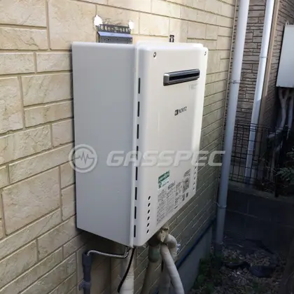 施工後の給湯器（ノーリツ GT-C246AWX BL）