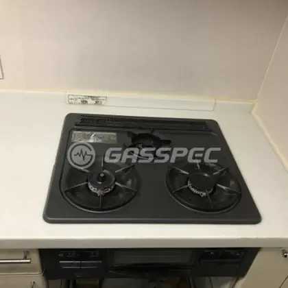 施工前のビルトインガスコンロ（C3GE6RNFR）
