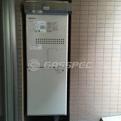 施工後の暖房熱源機（ノーリツ GTH-1644AWX3H-1 BL）