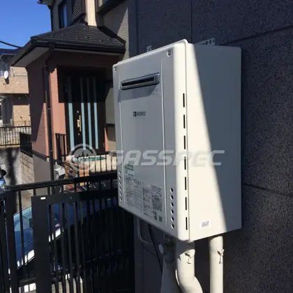 施工後の給湯器（ノーリツ GT-C246SAWX BL）
