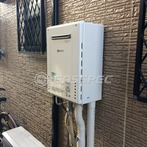 交換後の給湯器（ノーリツ GT-C246SAWX BL）