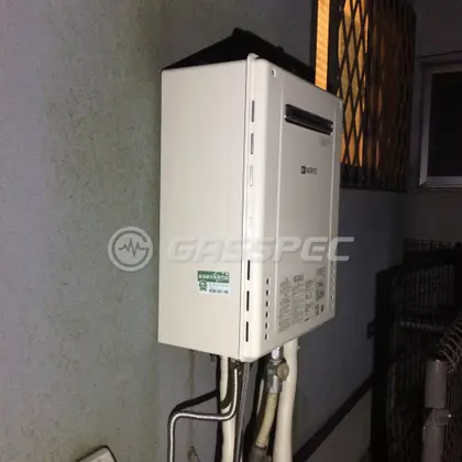 施工後の給湯器（ノーリツ GT-C246SAWX BL）