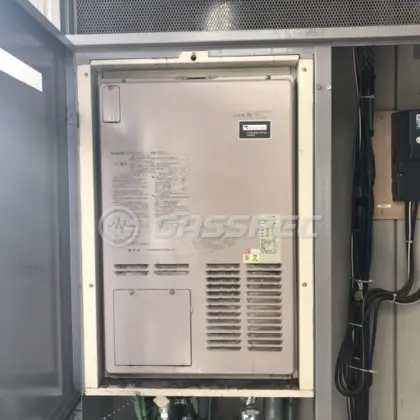 施工前の暖房熱源機