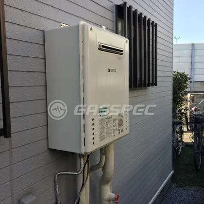 施工後の給湯器（ノーリツ GT-C206SAWX BL）