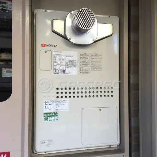 交換後の暖房熱源機（ノーリツ GTH-2444AWX3H-T-1 BL）