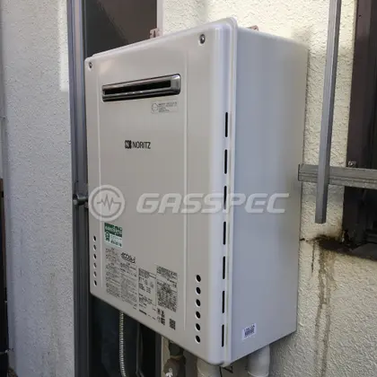 施工後の給湯器（ノーリツ GT-C206SAWX BL）