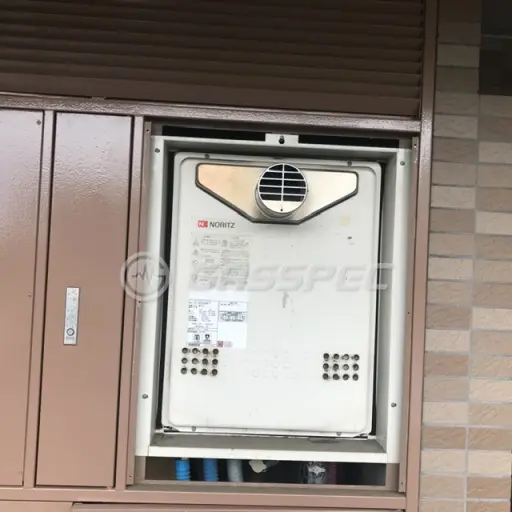 交換前の給湯器