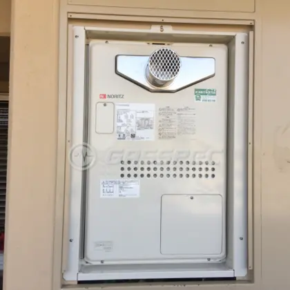 施工後の暖房熱源機（ノーリツ GTH-2444SAWX3H-T-1 BL）