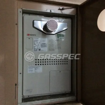 施工後の暖房熱源機（ノーリツ GTH-2444AWX3H-T-1 BL）