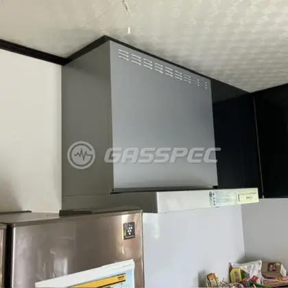 施工前のレンジフード（NUSR-3R-752LSI）