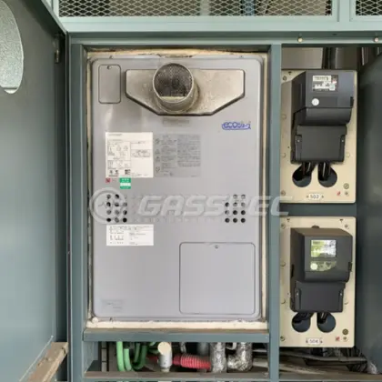施工前の暖房熱源機（GTH-C2439SAWX3H-T）