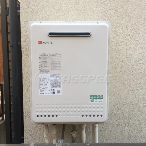 交換後の給湯器（ノーリツ GT-2460SAWX BL）