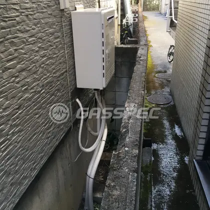 施工後の給湯器（ノーリツ GT-2460SAWX BL）