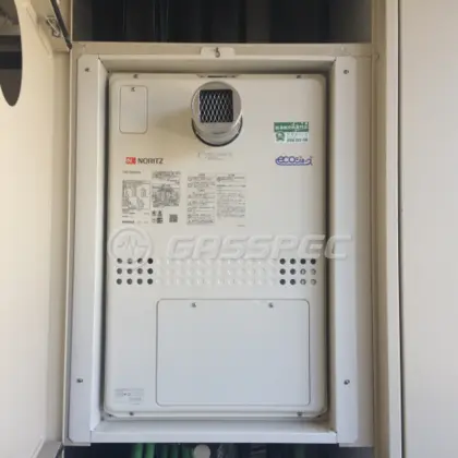 施工後の暖房熱源機（ノーリツ GTH-C2450AW3H-T-1 BL）
