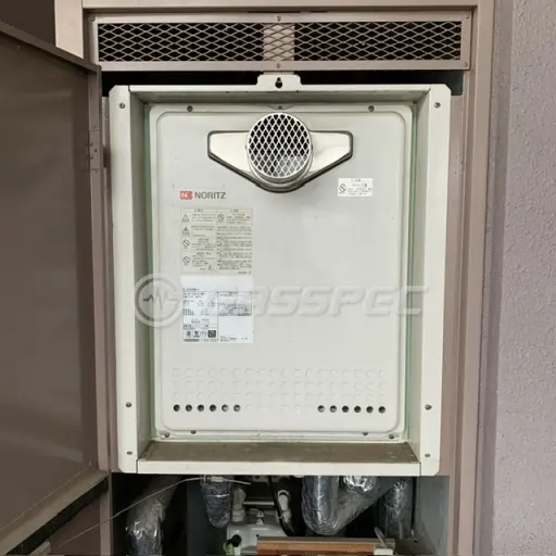 交換前の給湯器（ノーリツ GT-2428SAWX-T）