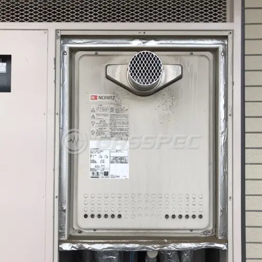 交換前の給湯器（ノーリツ GT-2428SAWX-T）