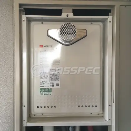 施工後の給湯器（ノーリツ GT-2460SAWX-T BL）