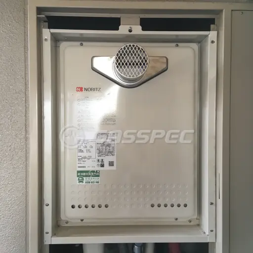 交換後の給湯器（ノーリツ GT-2460SAWX-T BL）