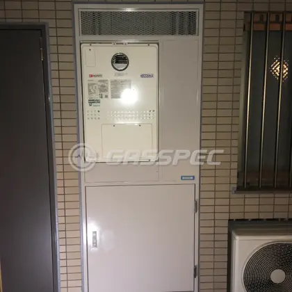 施工後の暖房熱源機（ノーリツ GTH-CV2450AW3H-1 BL）