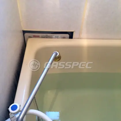 施工後の給湯器（リンナイ RUF-HV82SA-E）