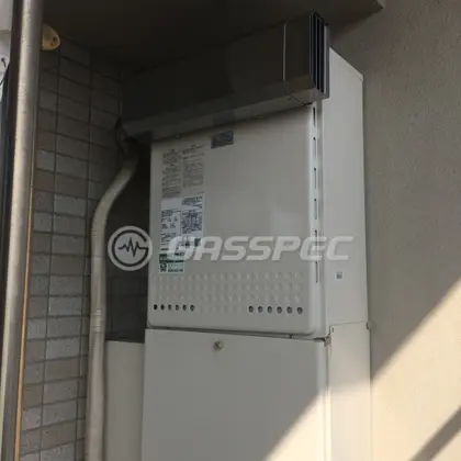施工後の給湯器（ノーリツ GT-2460AWX BL）