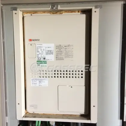 施工後の暖房熱源機（ノーリツ GTH-2444AWX3H-H-1 BL）