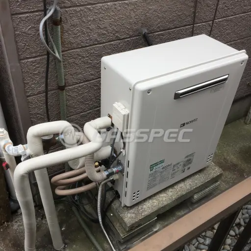 交換後の給湯器（ノーリツ GT-C206SARX BL）