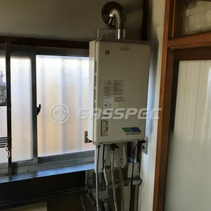 施工前の給湯器（GQ-166WE-F-1）